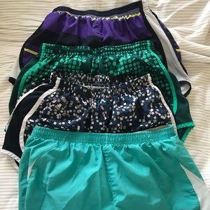 Nike Running Shorts x4
